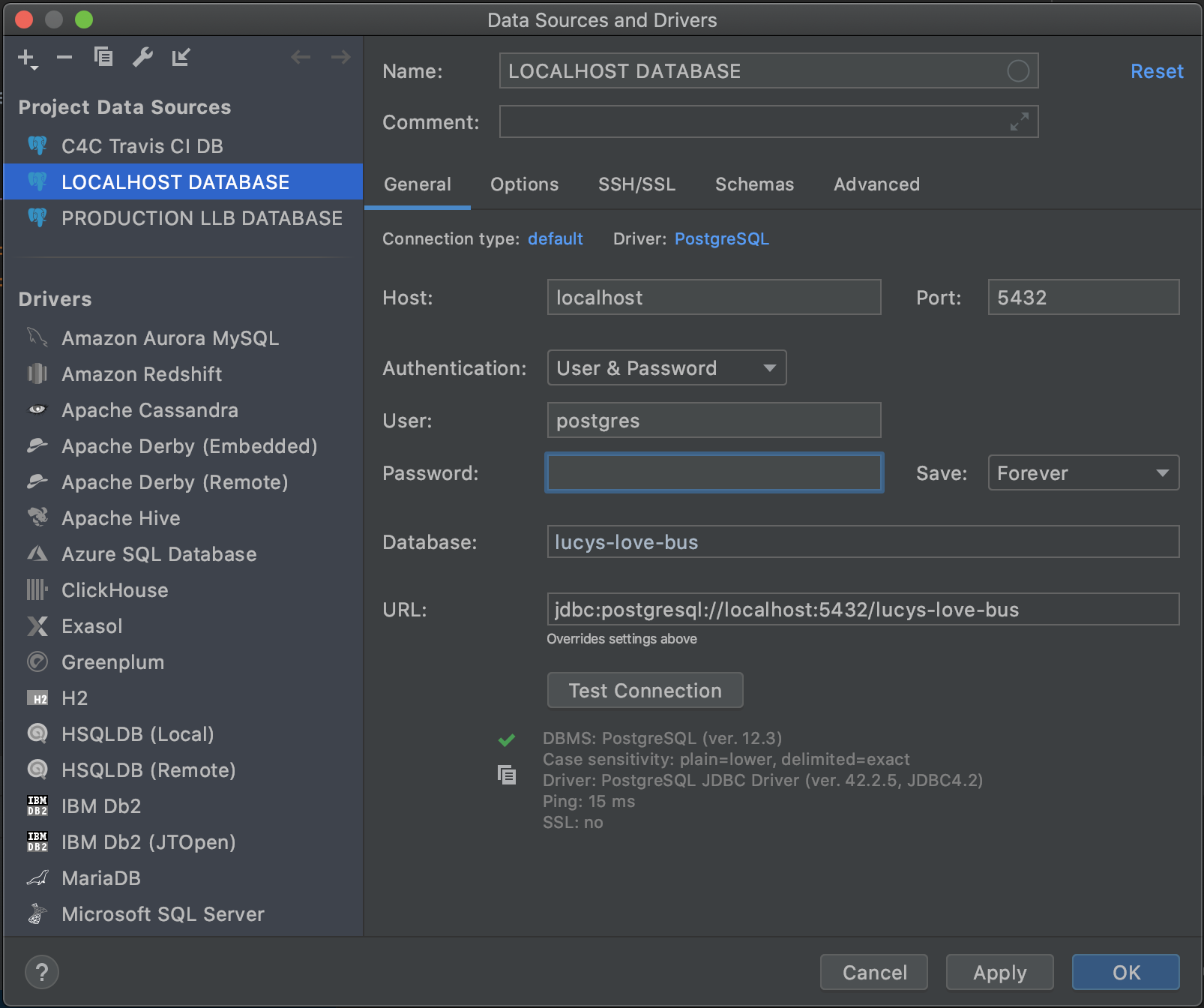 Database Properties